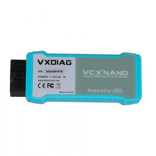 [UK Ship]WIFI Version VXDIAG VCX NANO VAS-5054 ODIS V5.1.6 OEM Diagnostic Tool Support UDS protocol and Multi-language