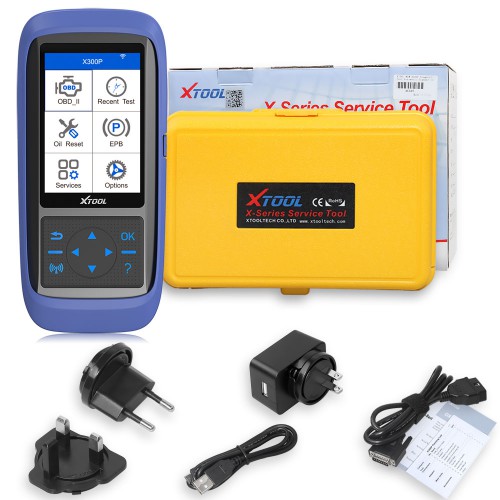 Xtool X300P Diagnostic Tool Support Oil Reset ABS Bleeding Maintenance Light Reset Odometer Adjustment Online Update