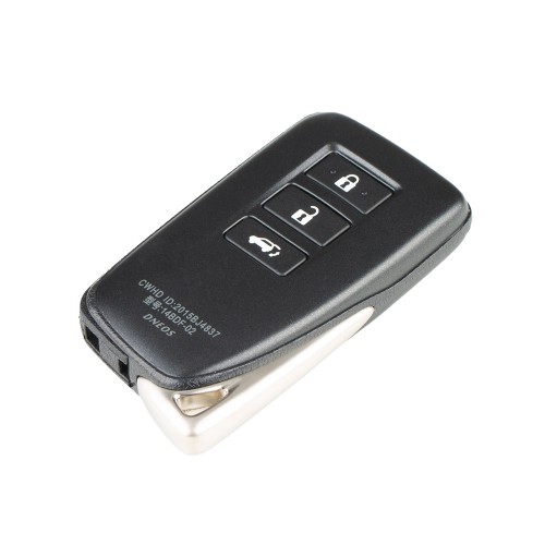 Xhorse VVDI Toyota Lexus SUV XM Smart Key Shell 1663 Type 3 Buttons with logo 5pcs/lot