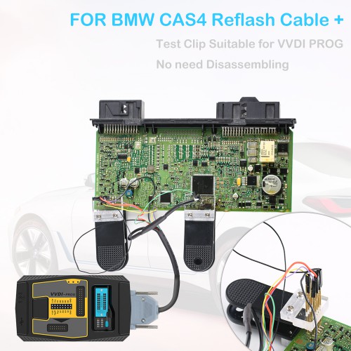 BMW CAS4 Data Reading Adapter Cable + Clip Suitable for VVDI PROG No need Disassembling