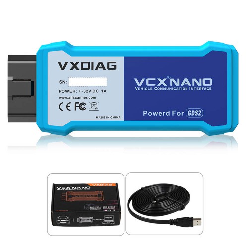 WiFi Version VXDIAG VCX NANO GDS2 Diagnostic Tool for GM/Opel