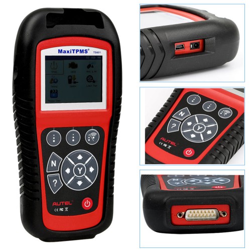 Autel MaxiTPMS TS601 TPMS Relearn Tool Sensor Programming Tool OBDII Code Reader Active Test for TPMS System PK TS501/TS408