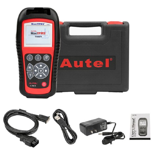 Autel MaxiTPMS TS601 TPMS Relearn Tool Sensor Programming Tool OBDII Code Reader Active Test for TPMS System PK TS501/TS408