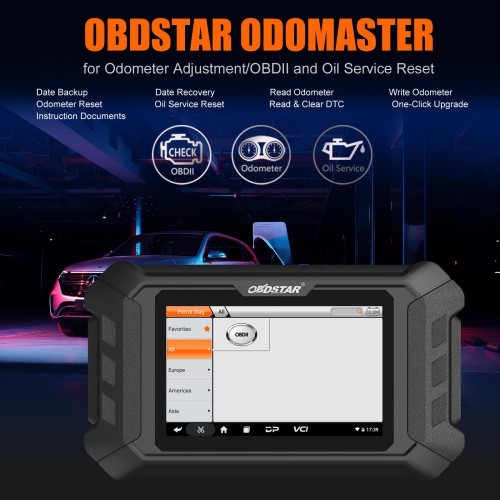 OBDSTAR ODOMASTER ODO MASTER Full Cluster Calibration/OBDII and Special Functions Cover More Car Models with Multilanguages Updated of X300M