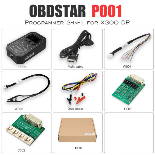 OBDSTAR P001 Programmer EEPROM & Renew Key & RFID Functions 3 in 1 with Free Toyota Simulated Smart Key
