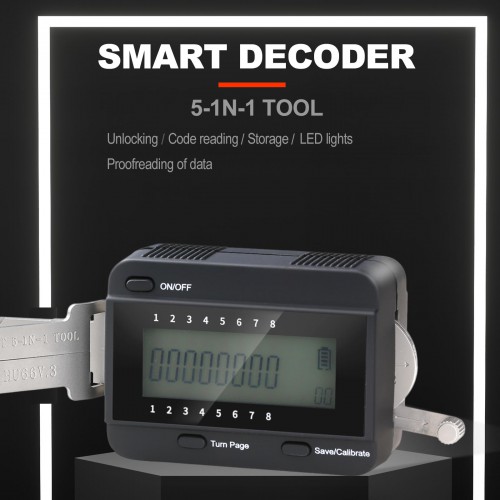 [No Tax] NP Tools HU66V.3 Smart Decoder 5 in 1 Tool for Code Reading and Unlocking