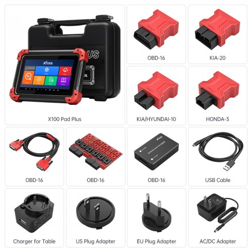 XTOOL X100 PAD PLUS Professional Automotive Key Programming Tool With 23+ Special Functions 2 Years Free Update