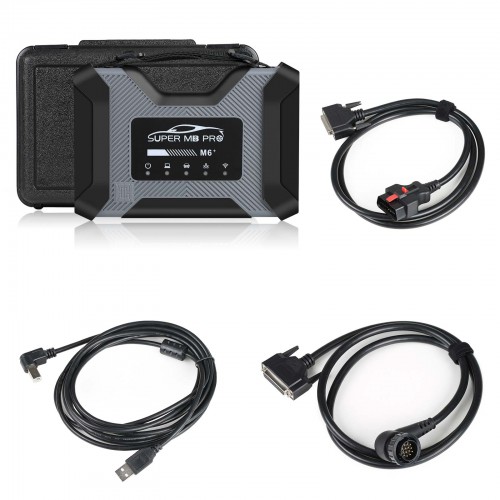 SUPER MB PRO M6+ for BENZ Cars and Trucks Diagnoses Wireless Diagnosis Tool Support W223 C206 W213 W167