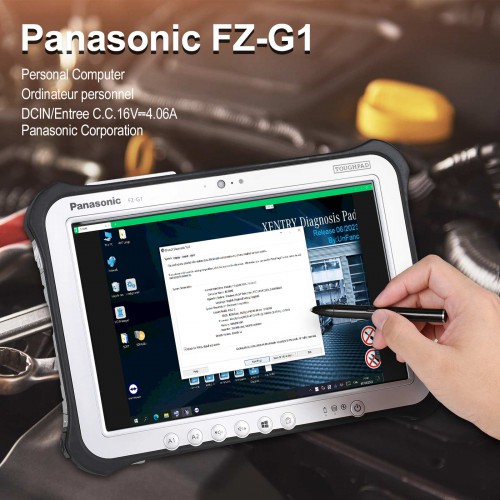 Second-hand Panasonic FZ-G1 I5 3rd generation 10.1" Tablet 8G with Free SSD 256GB