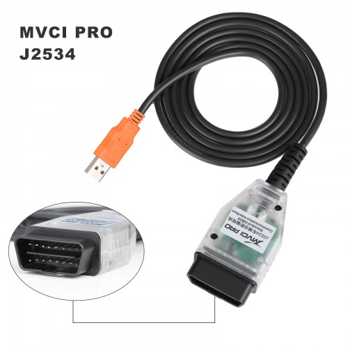 Original Xhorse XDMVJ0 MVCI PRO J2534 Passthru Diagnostic Programming Cable