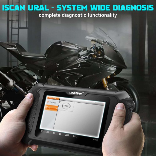 OBDSTAR Iscan Ural Intelligent Motorcycle Diagnostic Tool