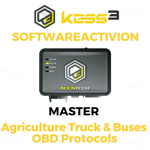 Alientech KESS3MA003 KESS3 Master Agriculture Truck & Buses OBD Protocols Activation