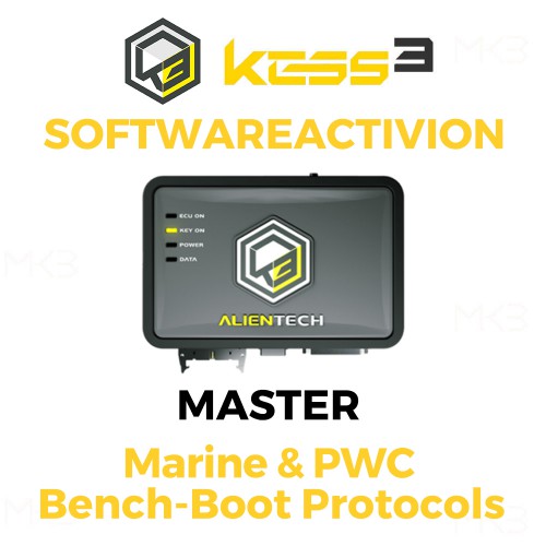 Alientech KESS3MA008 KESS3 Master Marine & PWC Bench-Boot Protocols Activation