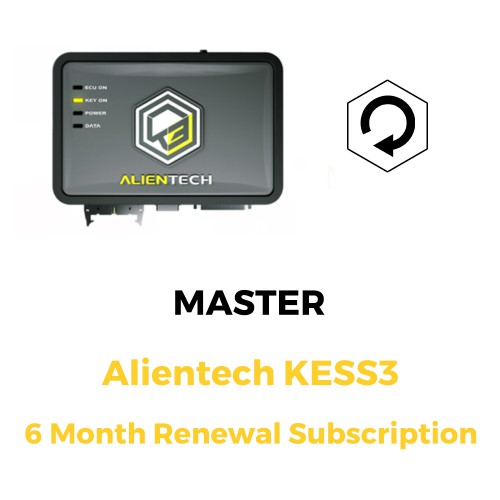 Alientech KESS3MS002 - KESS3 Master - 6 Months Subscription