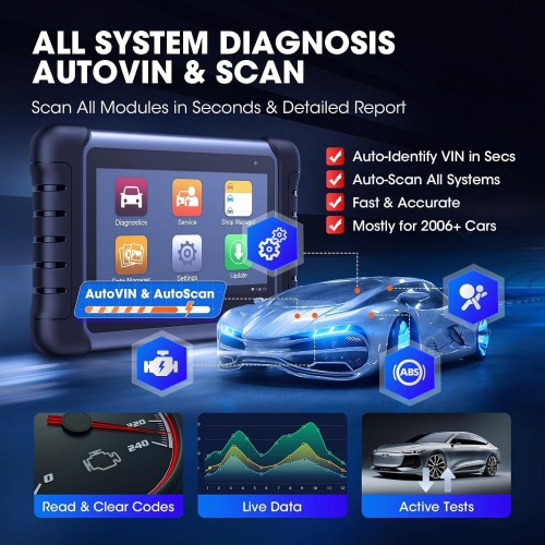 Autel MaxiCOM MK808Z MK808S Android 11 Bi-Directional Diagnostic OBD2 Scanner with 40+ Reset Functions & FCA Auto Auth Upgraded of MK808