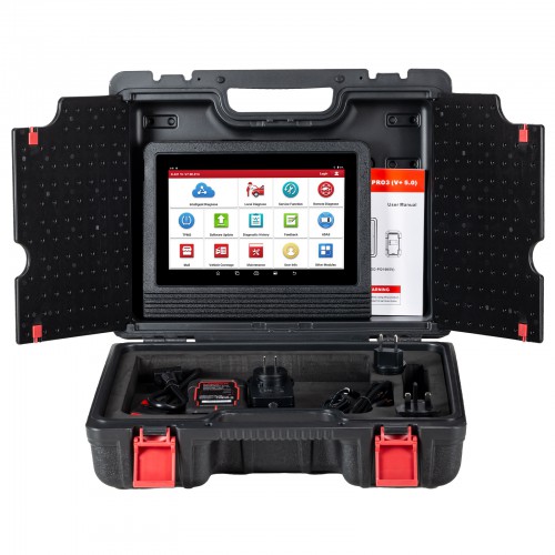 2024 Launch X431 V+PRO 5.0 Elite Diagnostic Tool Supports Topology Mapping ECU Online Coding & 37+ Services AutoAuth FCA SGW Add CAN FD Protocols