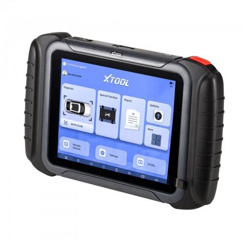 XTOOL D8S 8'inch Car Diagnostic Scanner ECU Coding All System Technology Map DOIP&CAN FD Key Programming