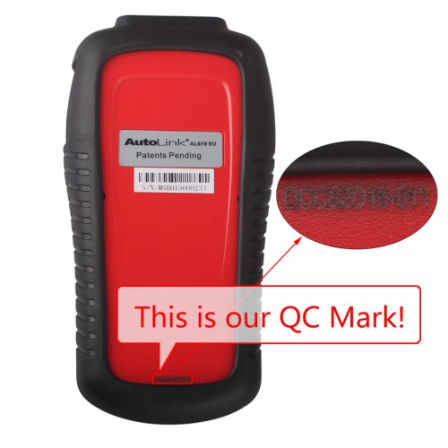 [UK Ship] AutoLink AL619 ABS SRS OBDII Diagnostic Tool with Multi-language Update Online