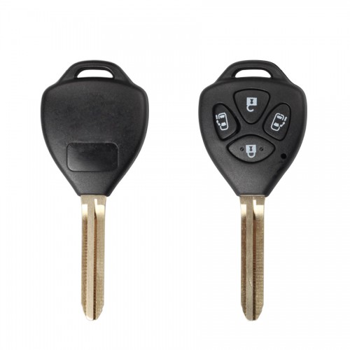 Remote Key Shell 4 Button (With Sticker With Sliding Door) For Toyota 5pcs/lot