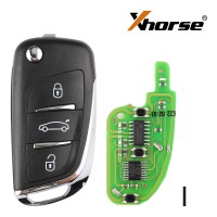 XHORSE XNDS00EN XN002 DS Style Wireless Universal Remote Key 3 Buttons VVDI Key Tool 5 pcs/lot Get 40 Bonus Points for Each Key