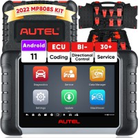 Autel MaxiPRO MP808S KIT Full System Diagnostic Tool with Complete OBD1 Cables and Adapters Can Work with MaxiVideo MV108