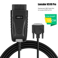 Lonsdor K518 Pro Replacement OBD Cable Only for Lonsdor K518 Pro/FCV