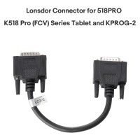 Lonsdor Connector for 518PRO, K518 Pro (FCV) Series Tablet and KPROG-2