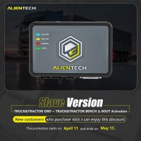 Alientech KESS3 Slave Full Agriculture Truck & Buses (OBD-Bench-Boot) Protocols Activation