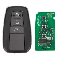 Autel IKEYTY8A3BL 3 Buttons 315/433 MHz