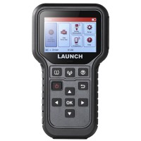 2024 Launch CRT5011E TPMS Relearn Tool OBD2 Scanner Code Reader TPMS Sensor (315+433MHz) Read/Activate/Programming/Relearn/Reset Lifetime Free Update