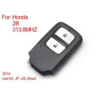 Intelligent Remote Control Key 2Buttons 313.8MHZ (Blue) for Honda