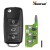 2024 Xhorse XEB510EN Super Remote Key VW B5 Flip 3 Button Built-in XT27B Super Chip English 10pcs/lot