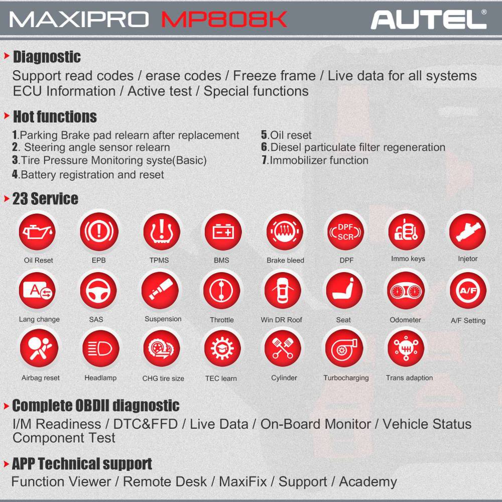 autel-maxipro-mp808k-features