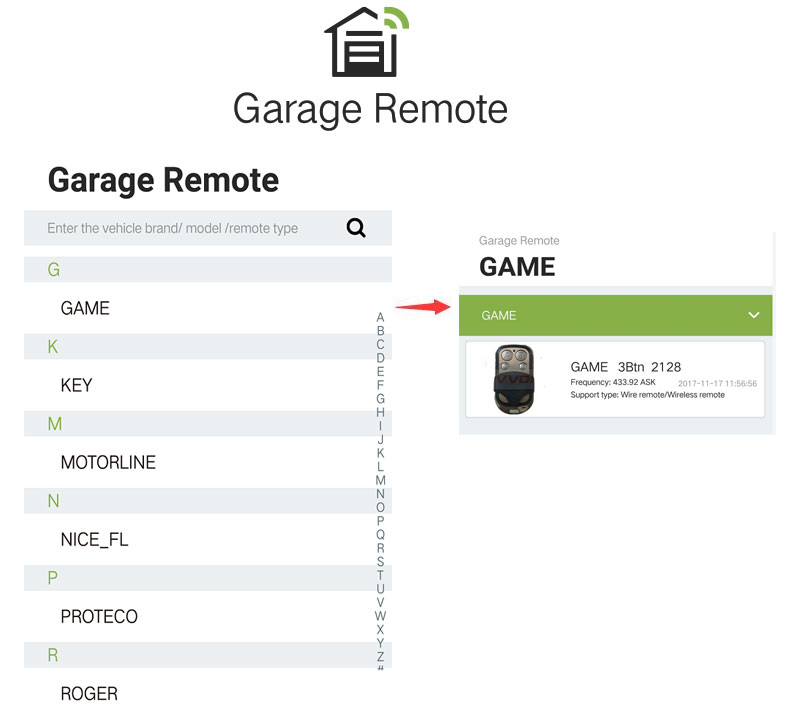 vvdi mini key tool Garage Remote