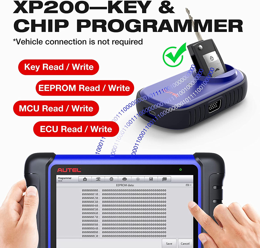 autel-xp200-key-and-chip-programmer