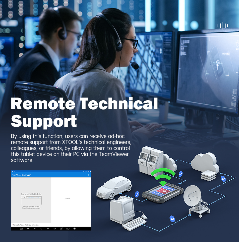 XTOOL D8 BT remote support