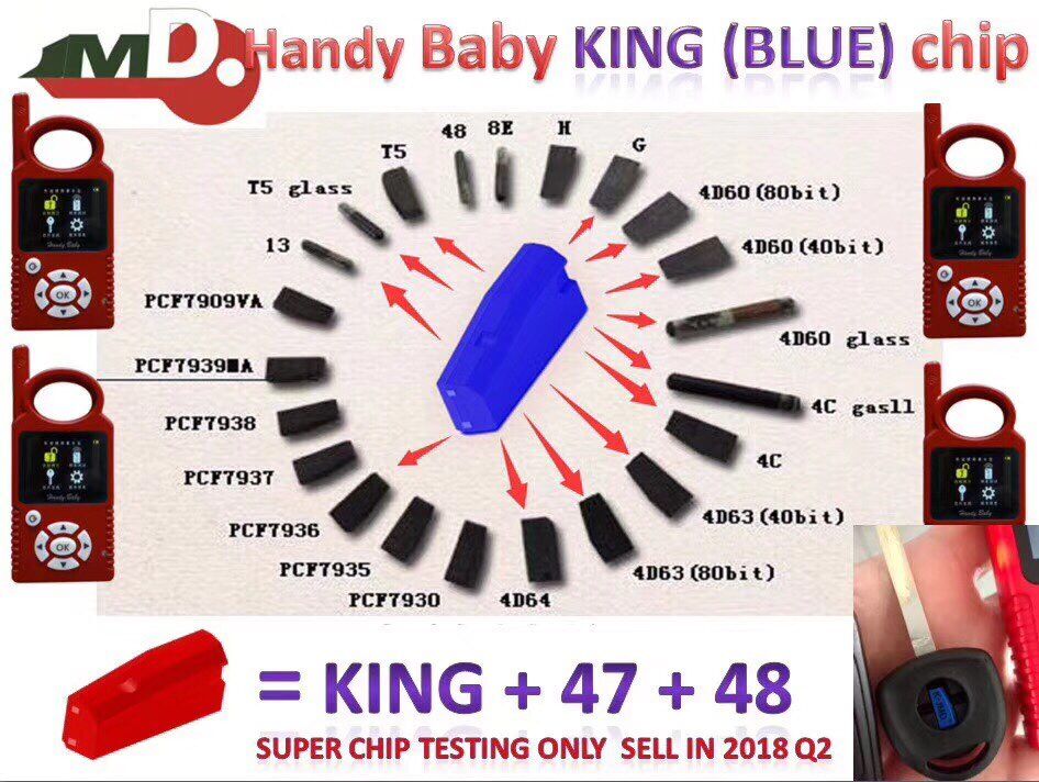 hand baby king blue chip