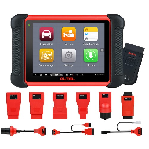 Autel MaxiCom MK906BT Bi-Directional Diagnostic Tool Support ECU Coding & Online Coding Newly Add VAG Guided Function AutoAuth for FCA & SGW