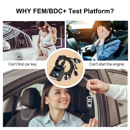 GODIAG BMW FEM/ BDC Programming Test Platform Support All Keys Lost/ Add Keys for BMW F20 F30 F35 X5 X6 I3 Work with VVDI2/Key Tool Plus Pad/IM608