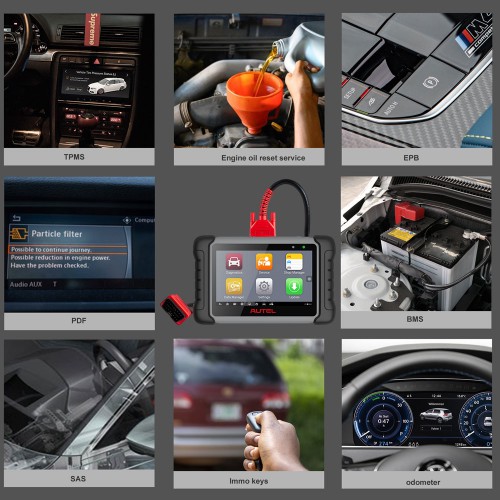 Autel MaxiCOM MK808 All System Diagnostic Tool with 28 Special Functions Newly Adds AutoAuth for FCA SGW and Active Replaced by Autel MaxiCOM MK808S