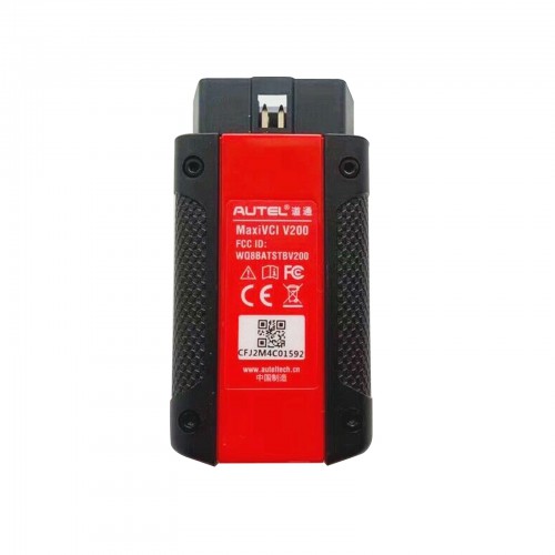 Autel MaxiVCI VCI200 OBDII Bluetooth Connector Support Latest DoIP CAN FD Protocol Work with BT508 BT608 BT609 ITS600 KM100 MS906Pro MS906Pro-TS MK906