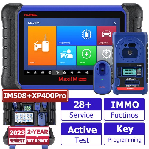 Autel MaxiIM IM508Pro IM508 Plus XP400 Pro All-in-one Key Programmer Same IMMO Function As IM608Pro No IP Limit