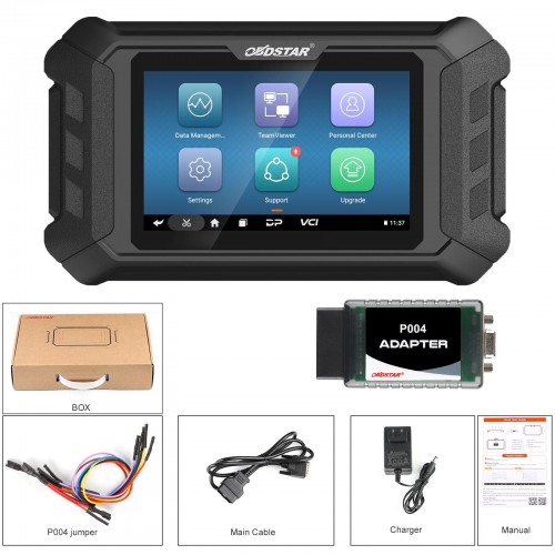 OBDSTAR P50 Airbag Reset Tool Support Read & Clear Fault Codes by OBD/ BENCH Covers 86 Brands and Over 11600+ ECU Part No. Support SAS Reset Function