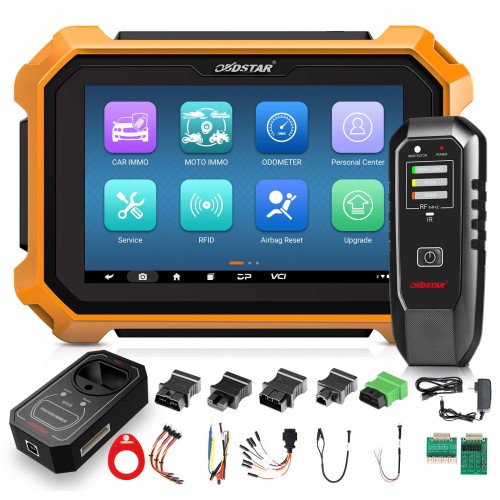 OBDSTAR X300 DP Plus Key Master C Package Full Version Key Programming Odometer Correction Tool with Free Key Sim NISSAN-40 BCM Cable FCA 12+8 Adapter