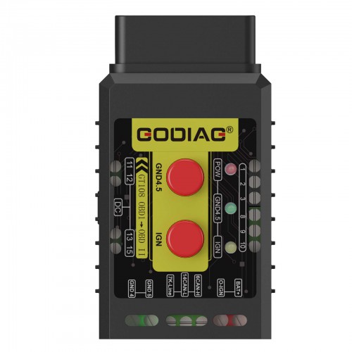 Godiag GT108 A Configuration Super OBDI-OBDII Universal Conversion Adapter For Cars, SUVs, Pickup Trucks, Motorcycles