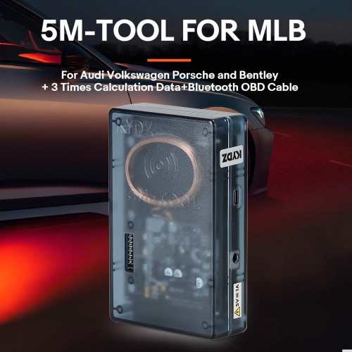 KYDZ MLB Tool Key Programmer for VW Audi Porsche Lamborghini Bentley Calculate MLB Data Generate Dealer Key with 3 Free Tokens