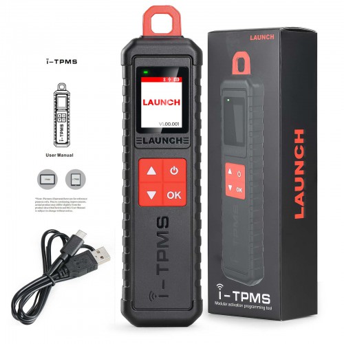 2024 Launch X431 i-TPMS Handheld Service Tool Work with X-431 Scanner & i-TPMS APP Activate Program Relearn Diagnosing Supports All 315/433MHz Sensors
