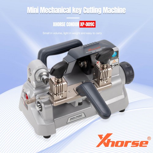 XHORSE XP0900CH CONDOR XC-009 Key Cutting Machine Without Battery for Single-Sided and Double-Sided Keys