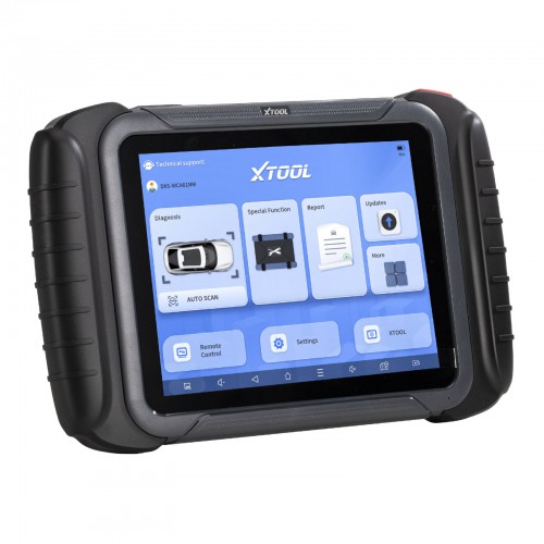 XTOOL D8S 8'inch Car Diagnostic Scanner ECU Coding All System Technology Map DOIP&CAN FD Key Programming
