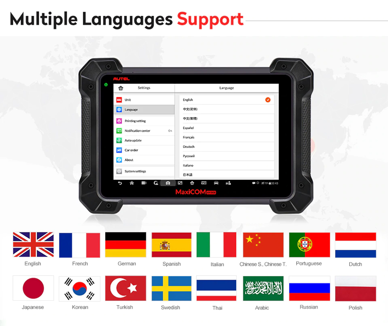 mk908p multiple languages support